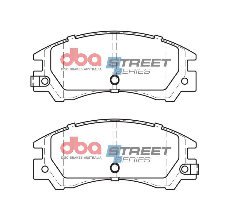 DBA Street Series Brake Pad Set Front DB418SS