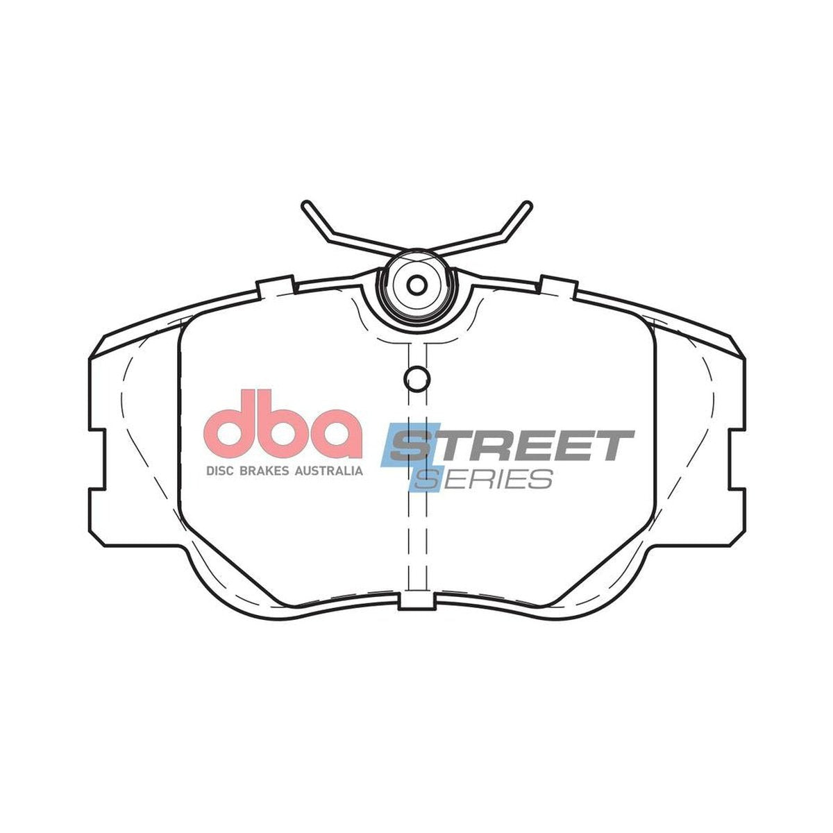DBA Street Series Brake Pad Set Front DB425SS