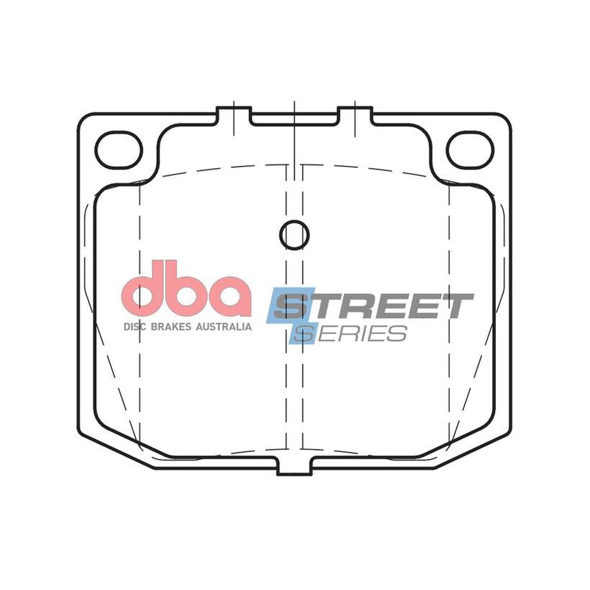 DBA Street Series Brake Pad Set Front DB525SS