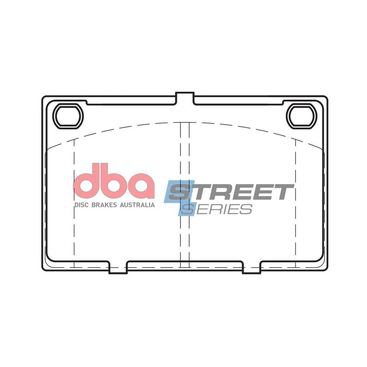 DBA Street Series Brake Pad Set Front DB549SS