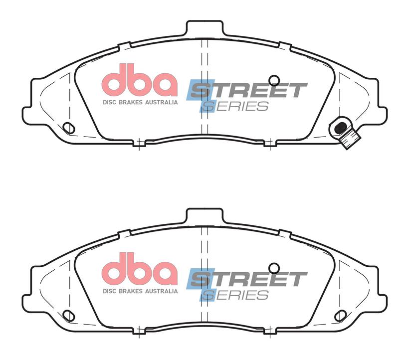 DBA Street Series Brake Pad Set Front DB7599SS