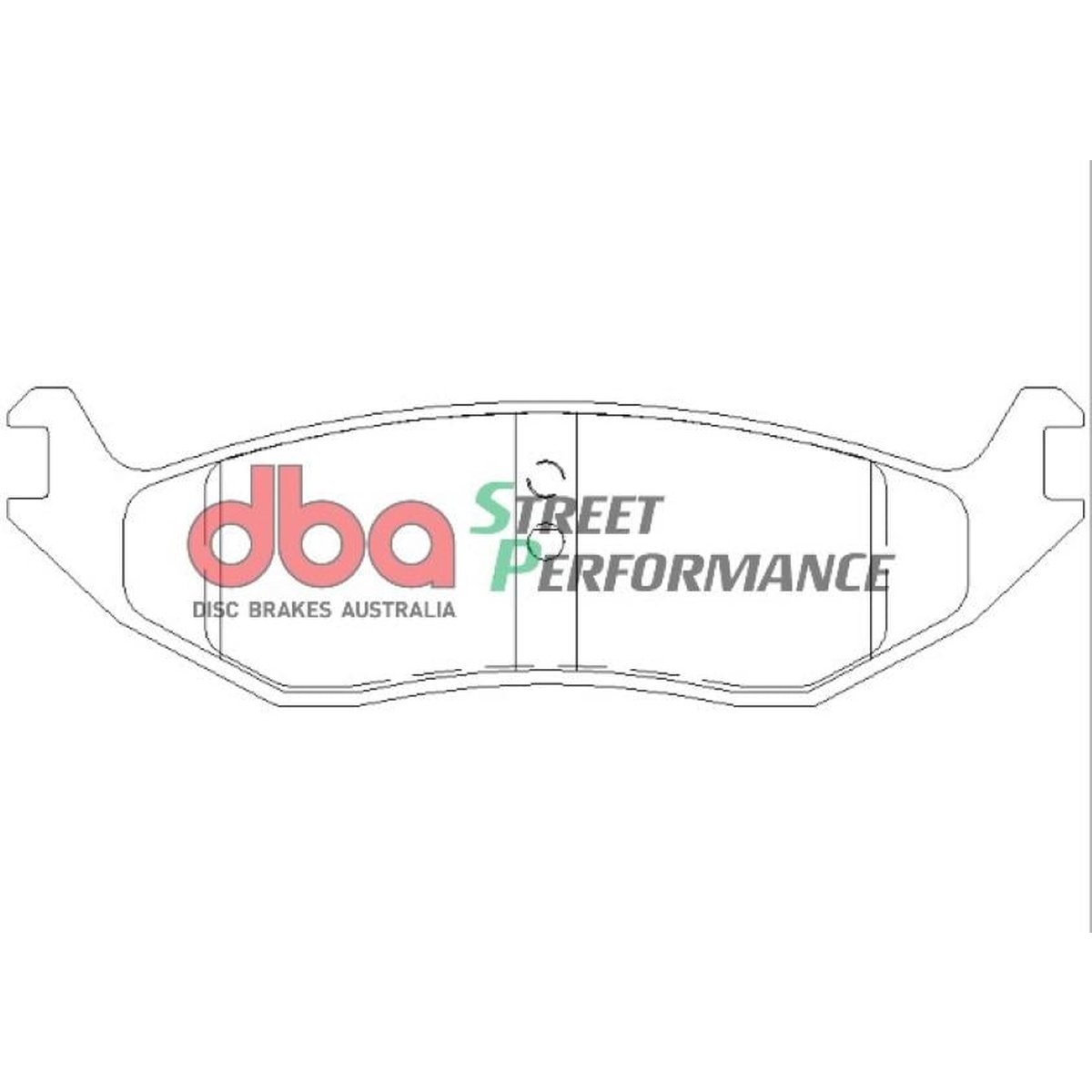 DBA Street Performance Brake Pad Set DB7869SP