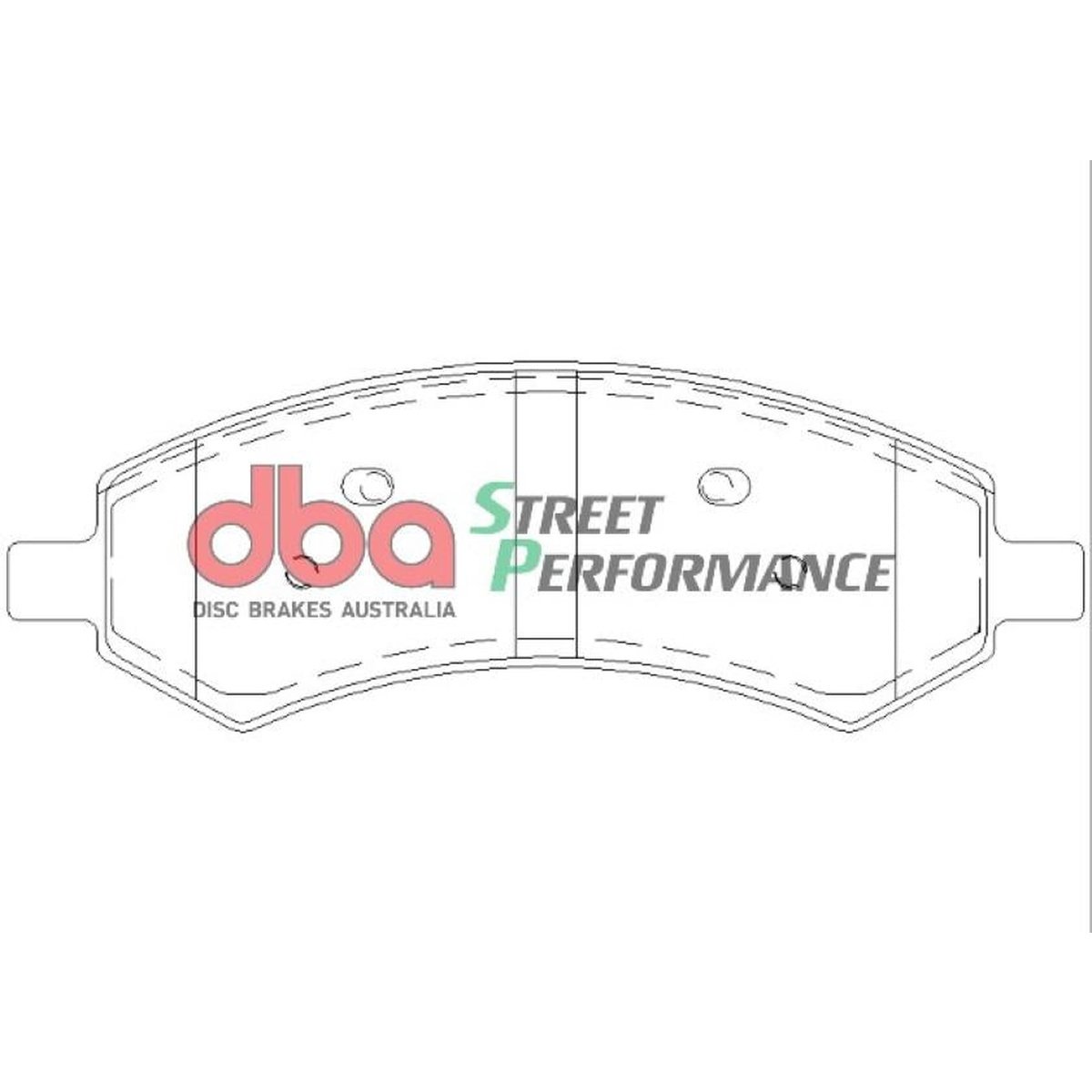 DBA Street Performance Brake Pad Set DB7991SP