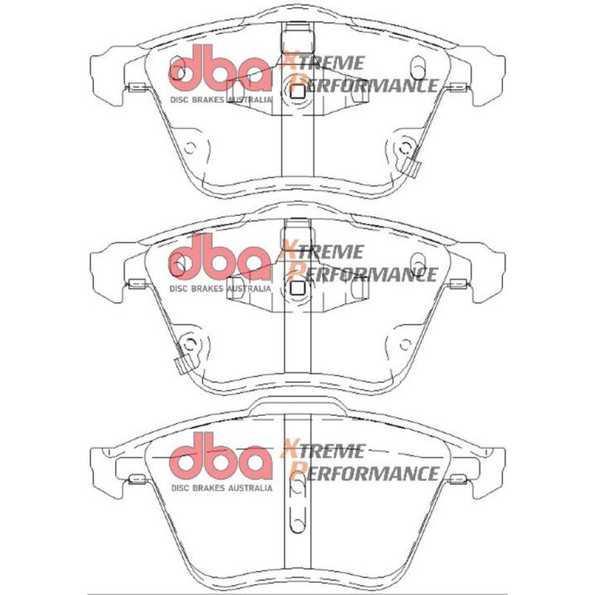DBA Xtreme Performance Brake Pad Set DB8304XP
