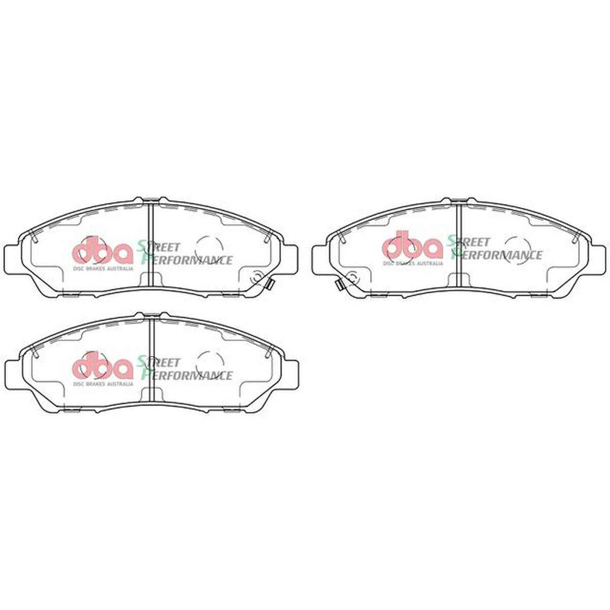 DBA Street Performance Brake Pad Set Front DB8396SP