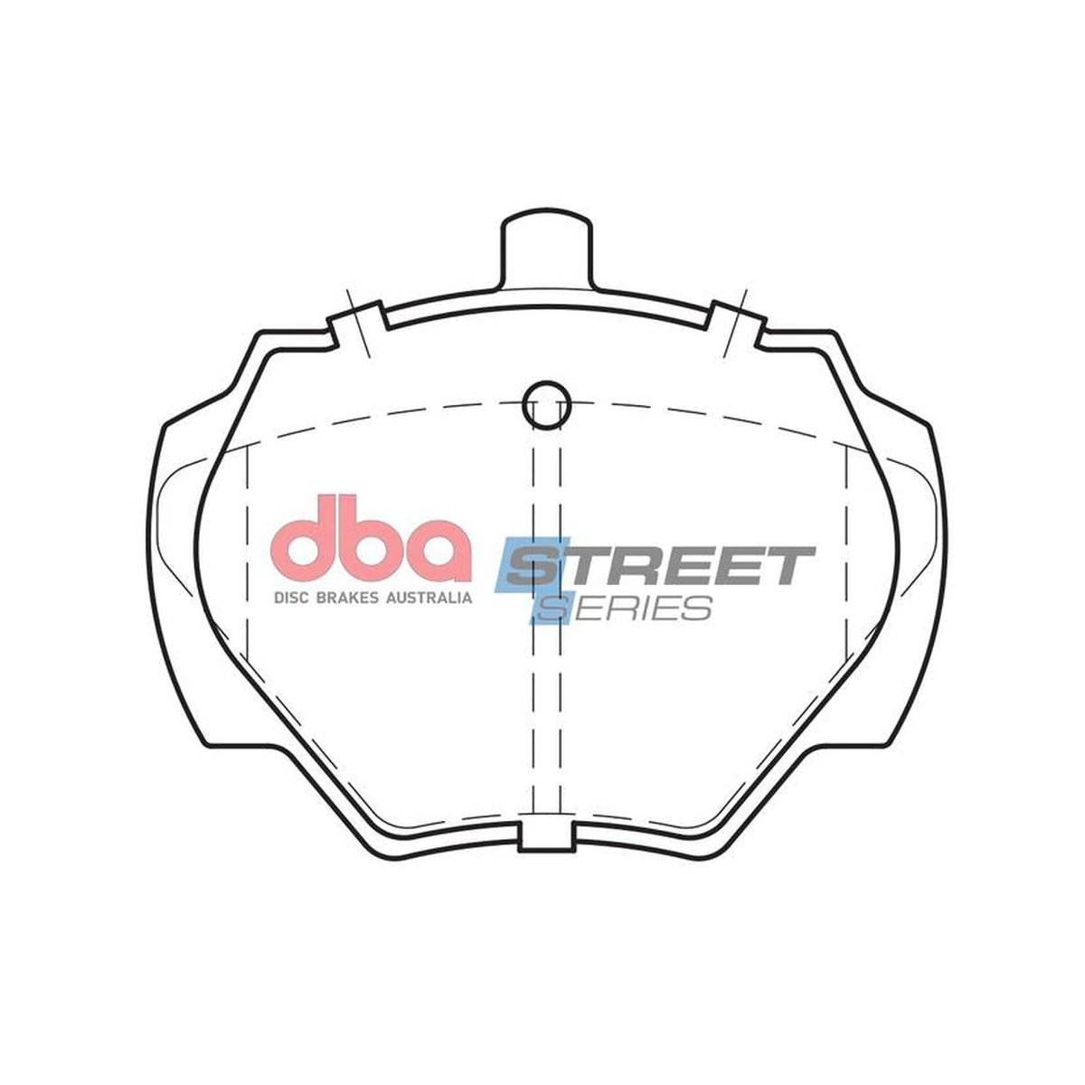 DBA Street Series Brake Pad Set Rear DB843SS