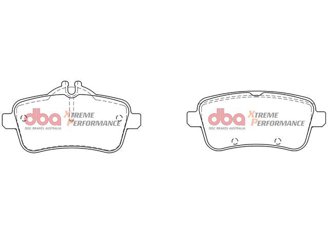 DBA Xtreme Performance Brake Pad Set Rear DB8880XP
