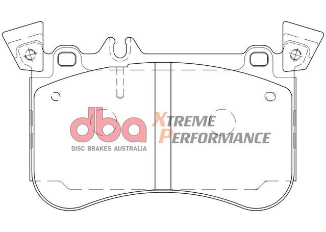 DBA Xtreme Performance Brake Pad Set Front DB9031XP