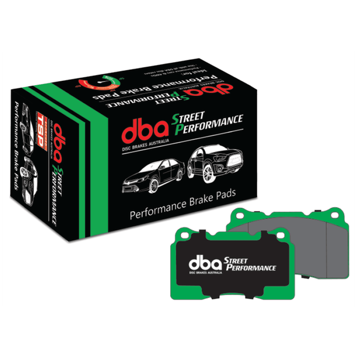 DBA Street Performance Brake Pad Set Rear DB2398SP