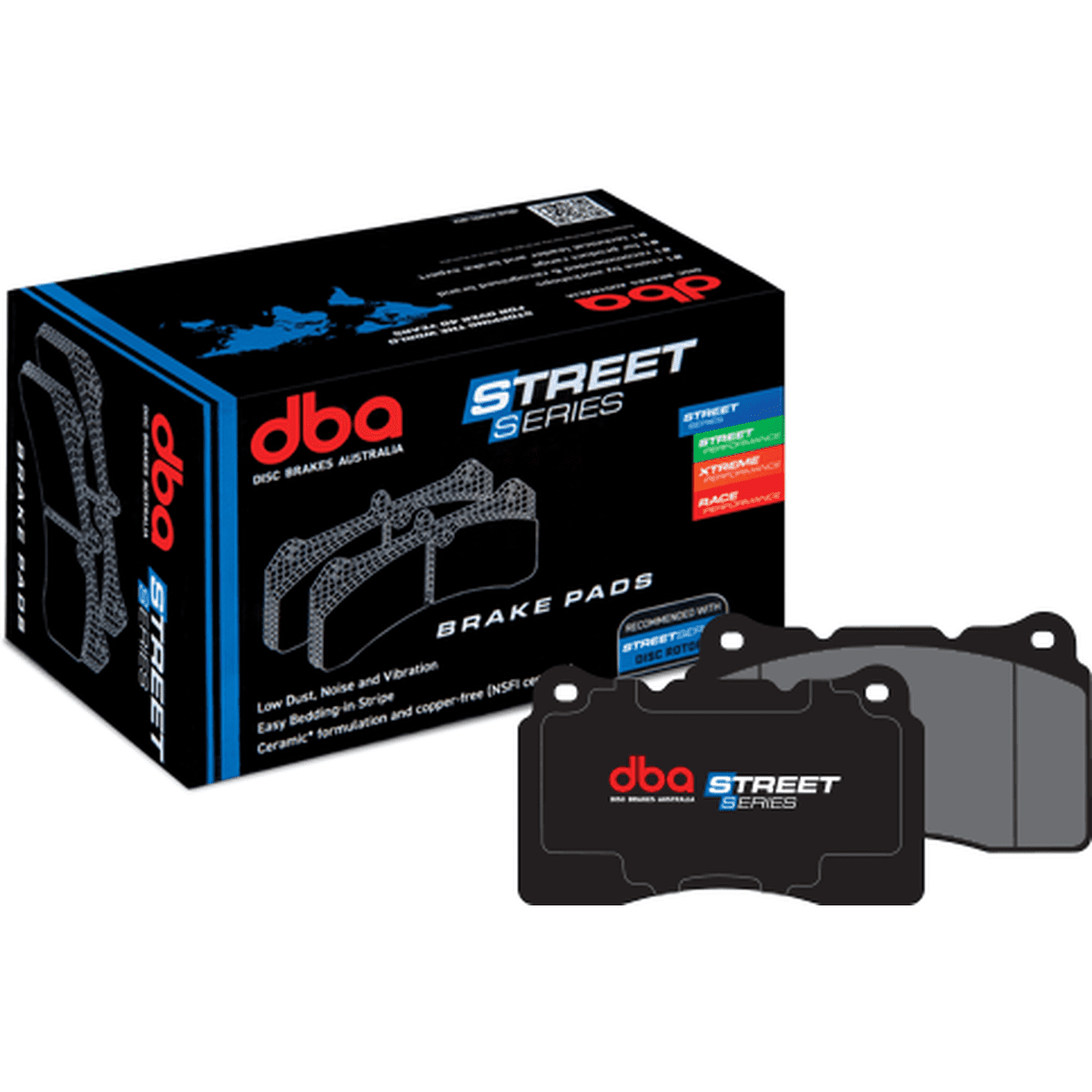 DBA Street Series Brake Pad Set Front DB1963SS