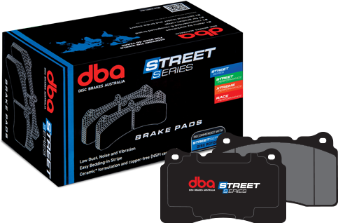 DBA Street Series Brake Pad Set Front DB288SS