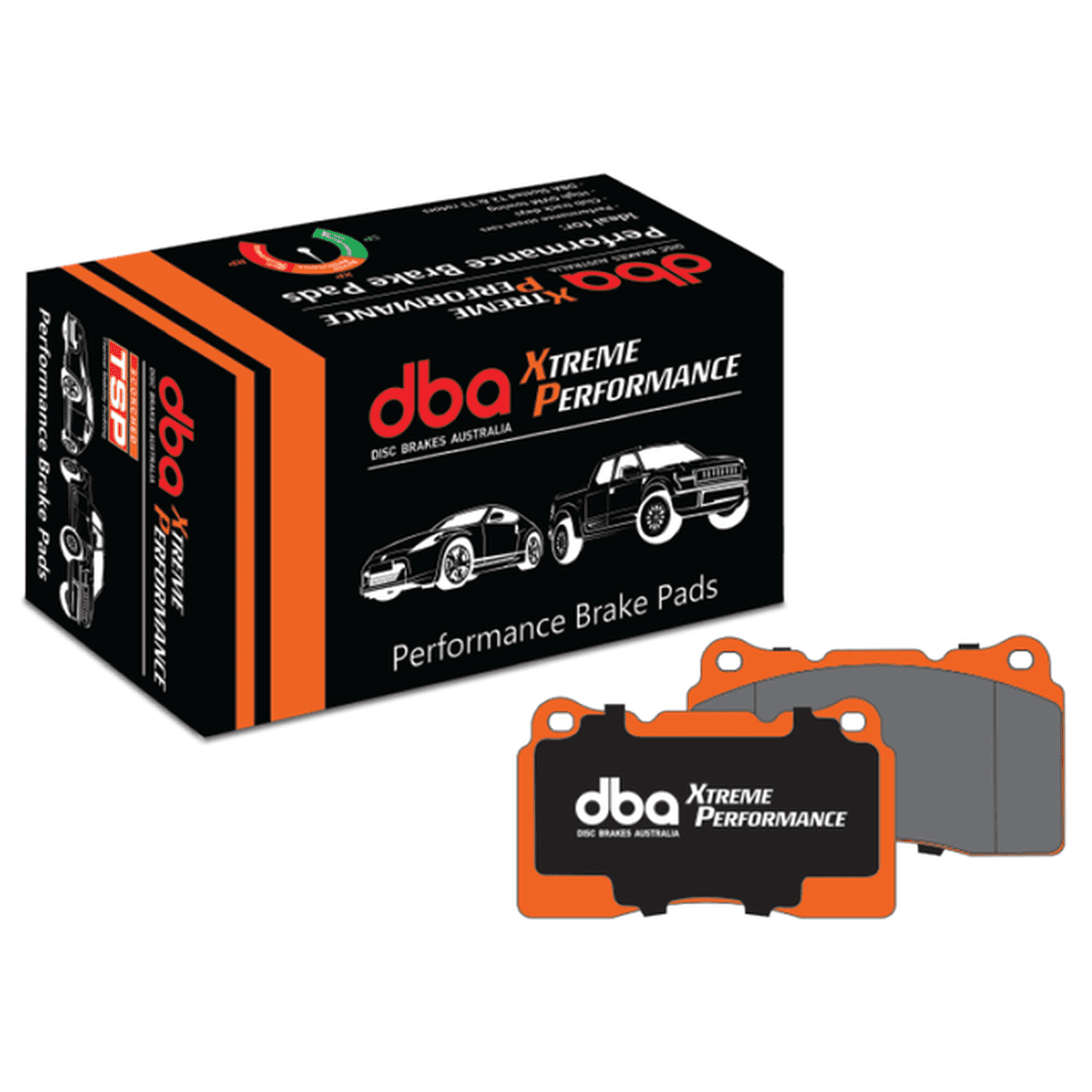 DBA Xtreme Performance Brake Pad Set Rear DB1865XP