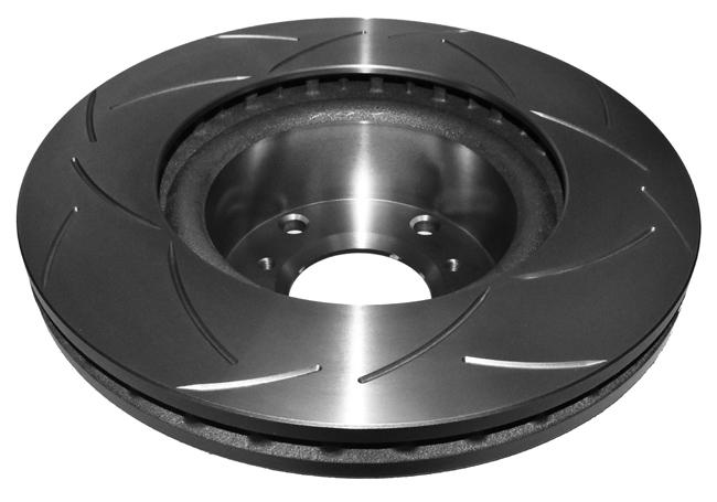 DBA T2 Slotted Brake Rotor Single 296mm Front DBA040S