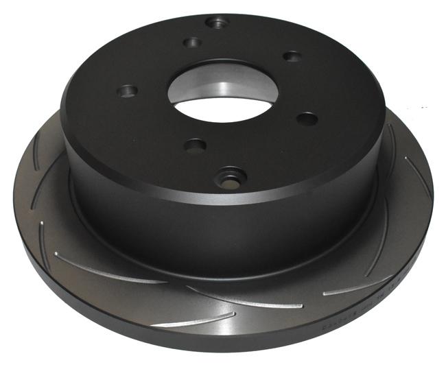 DBA T2 Slotted Brake Rotor Single 286mm Rear DBA041S