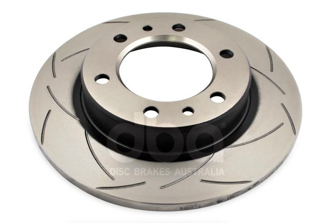 DBA T2 4x4 Slotted Brake Rotor Single 302mm Front DBA154S