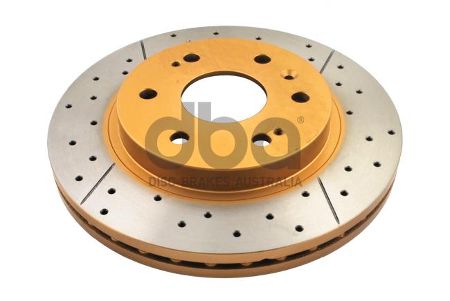 DBA X-Gold Brake Rotor Pair 330mm Front DBA2010X