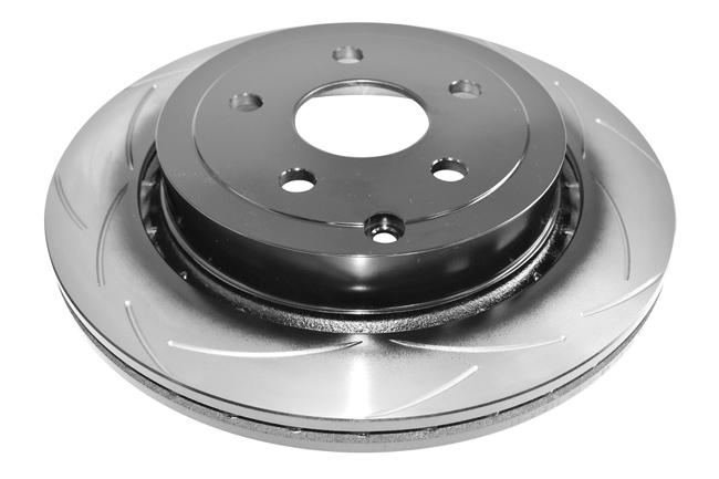 DBA T2 Slotted Brake Rotor Single 324mm Rear DBA2029S