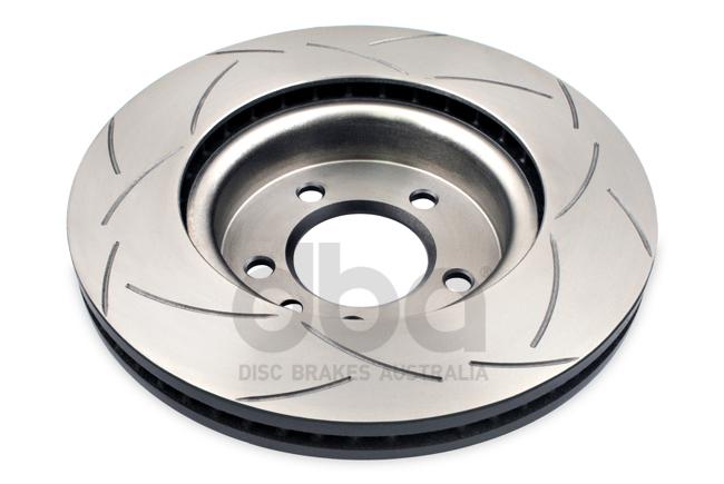 DBA T2 4x4 Slotted Brake Rotor Pair 317mm Front DBA2090S