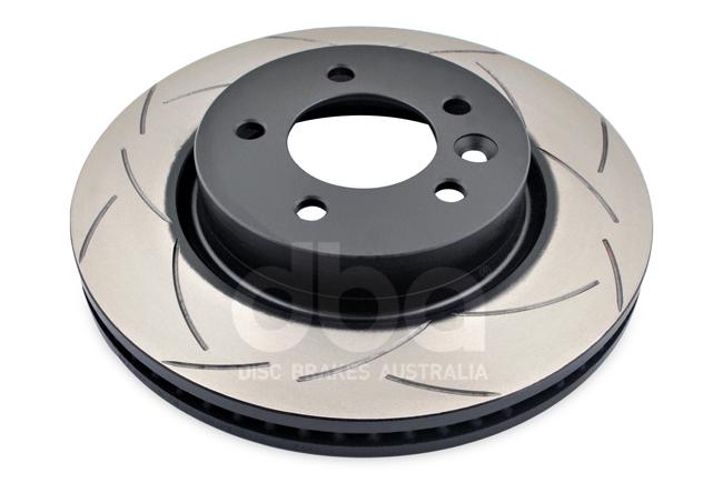 DBA T2 4x4 Slotted Brake Rotor Pair 317mm Front DBA2090S