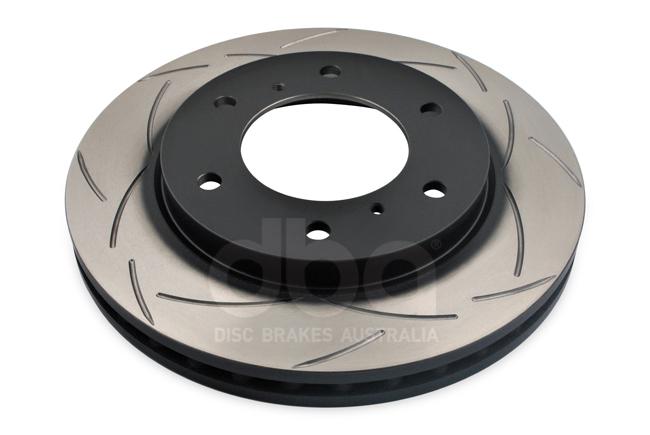 DBA T2 4x4 Slotted Brake Rotor Pair 295mm Front DBA2208S
