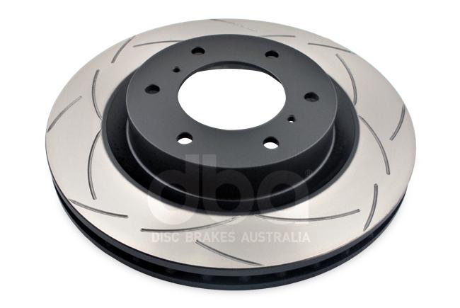 DBA T2 4x4 Slotted Brake Rotor Pair 332mm Front DBA2216S