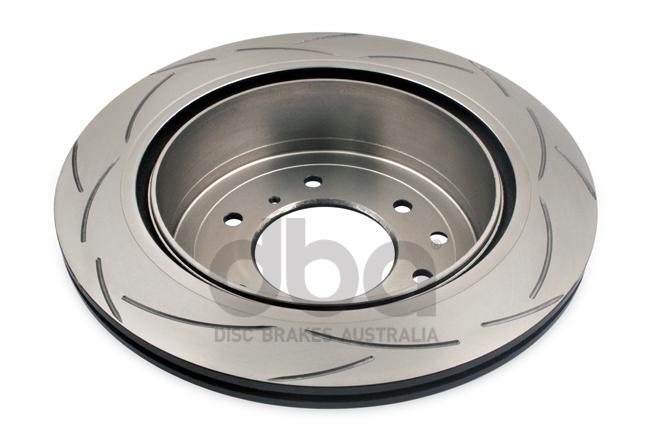 DBA T2 4x4 Slotted Brake Rotor Single 332mm Rear DBA2219S
