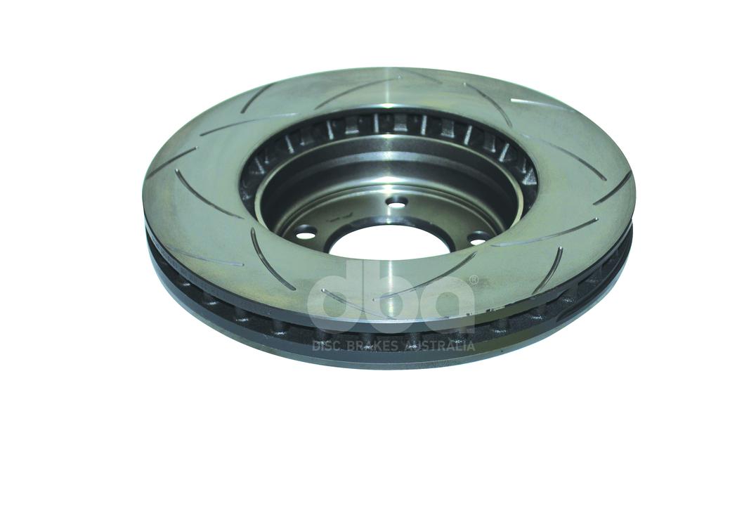 DBA T2 Slotted Brake Rotor Pair 330mm Front DBA2244S