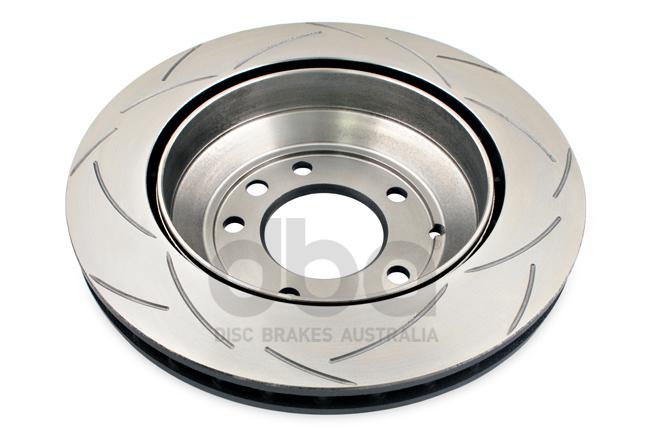 DBA T2 4x4 Slotted Brake Rotor Pair 330mm Rear DBA2245S