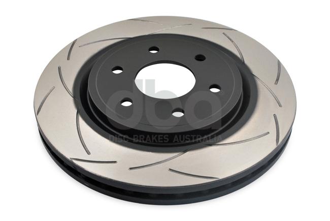 DBA T2 4x4 Slotted Brake Rotor Pair 296mm Front DBA2310S