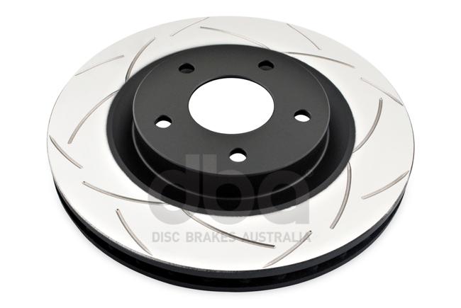DBA T2 4x4 Slotted Brake Rotor Single 296mm Front DBA2316S