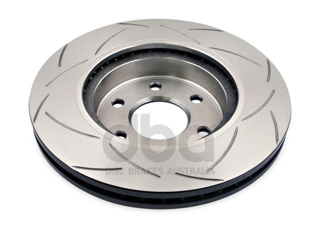 DBA T2 4x4 Slotted Brake Rotor Single 295.6mm Front DBA2332S