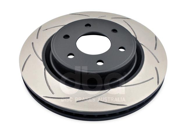 DBA T2 4x4 Slotted Brake Rotor Single 295.6mm Front DBA2332S