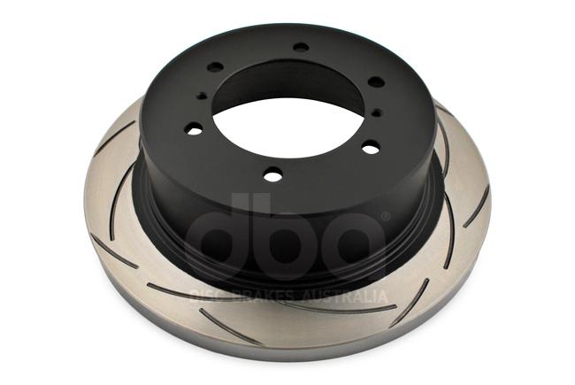 DBA T2 4x4 Slotted Brake Rotor Pair 315mm Rear DBA233S