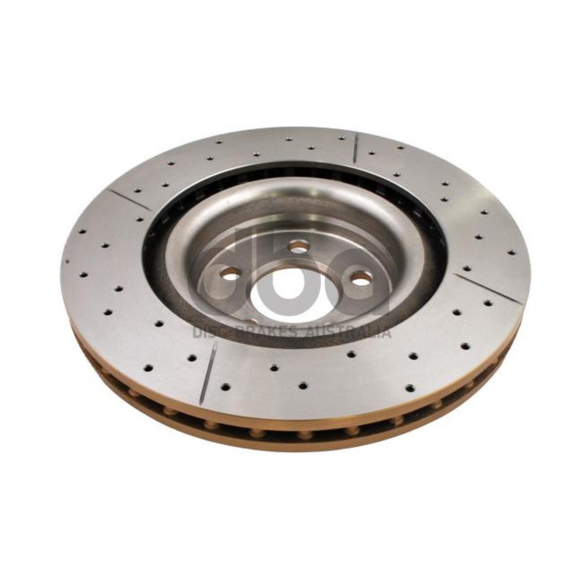 DBA X-Gold Brake Rotor Pair 360mm Front DBA2444X