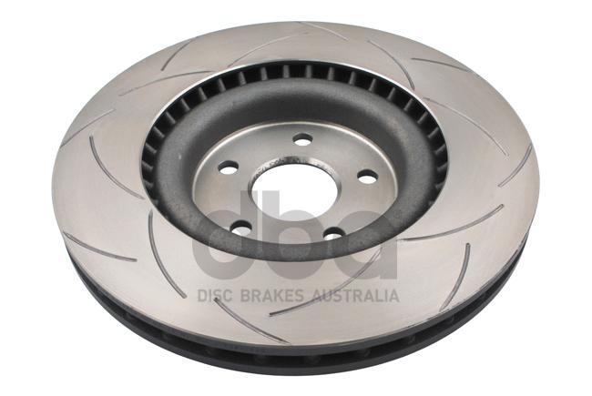 DBA T2 4x4 Slotted Brake Rotor Pair 380mm Front DBA2632S