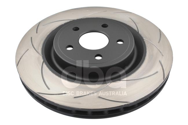 DBA T2 4x4 Slotted Brake Rotor Pair 380mm Front DBA2632S