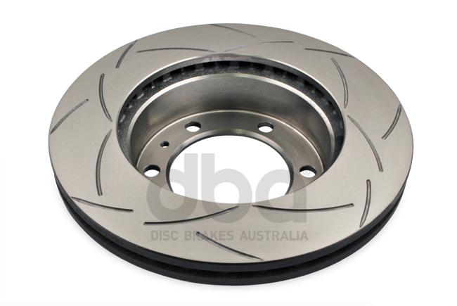 DBA T2 4x4 Slotted Brake Rotor Pair 297mm Front DBA2714S