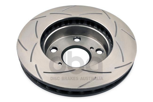 DBA T2 4x4 Slotted Brake Rotor Pair 256mm Front DBA2715S