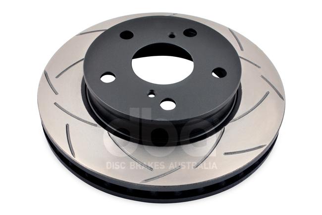 DBA T2 4x4 Slotted Brake Rotor Pair 256mm Front DBA2715S