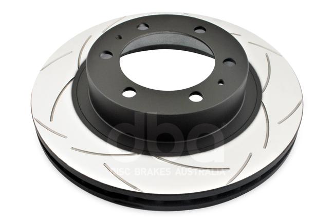 DBA T2 4x4 Slotted Brake Rotor Single 319mm Front DBA2716S