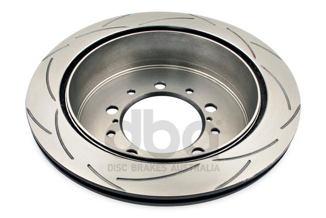 DBA T2 4x4 Slotted Brake Rotor Pair 345mm Rear DBA2723S