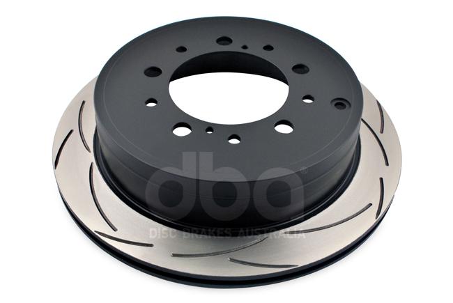 DBA T2 4x4 Slotted Brake Rotor Single 345mm Rear DBA2723S