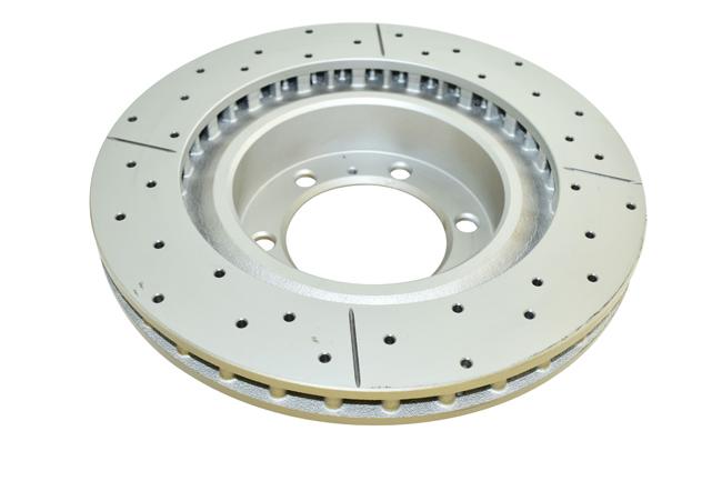 DBA X-Gold Brake Rotor Pair 338mm Front DBA2736X