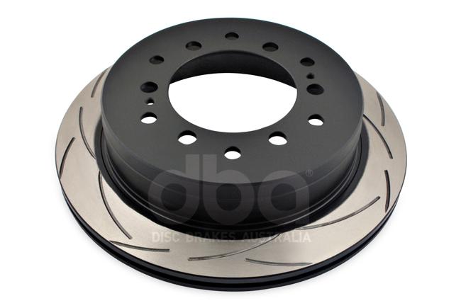 DBA T2 4x4 Slotted Brake Rotor Single 312mm Rear DBA2737S