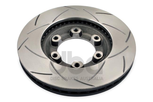 DBA T2 4x4 Slotted Brake Rotor Single 256mm Front DBA2839S