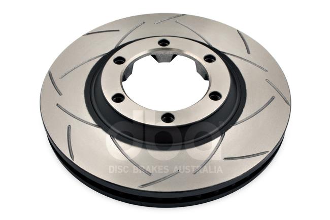 DBA T2 4x4 Slotted Brake Rotor Single 256mm Front DBA2839S