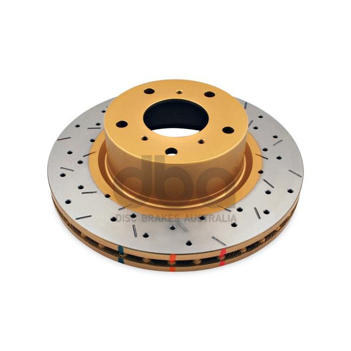 DBA HD 4000 Drilled Slotted Brake Rotor Pair 296mm Front DBA4040XS