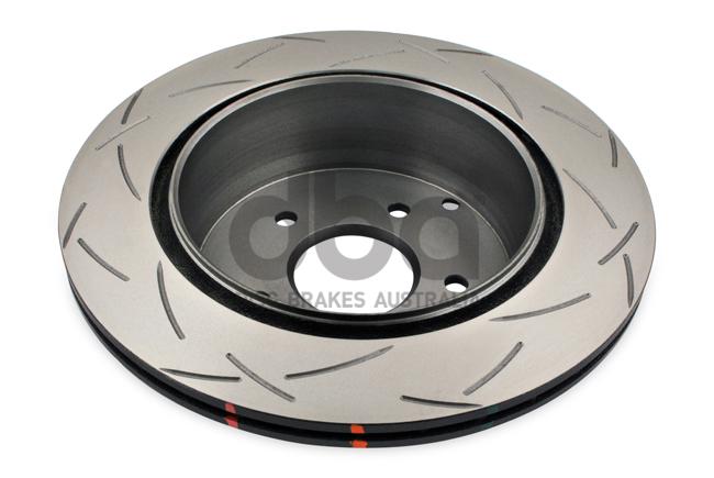 DBA T3 4000 Performance Slotted Brake Rotor Pair 315mm Rear DBA4049S