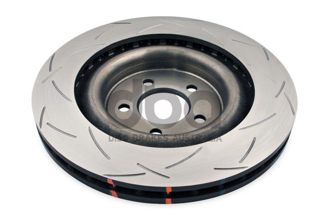 DBA T3 4000 Performance Slotted Brake Rotor Pair 355mm Front DBA42102S