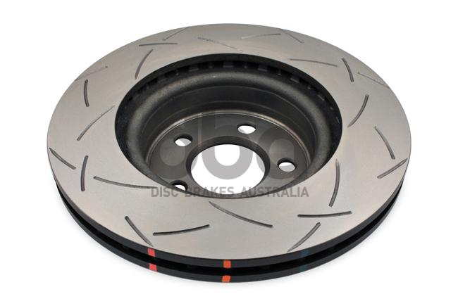 DBA T3 4000 Performance Slotted Brake Rotor Pair 322mm Front DBA42107S